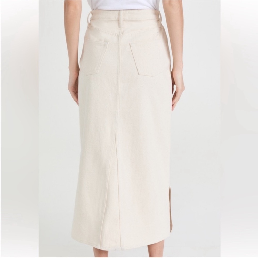 Still Here Panama Skirt in Bone - Picture 2 of 4